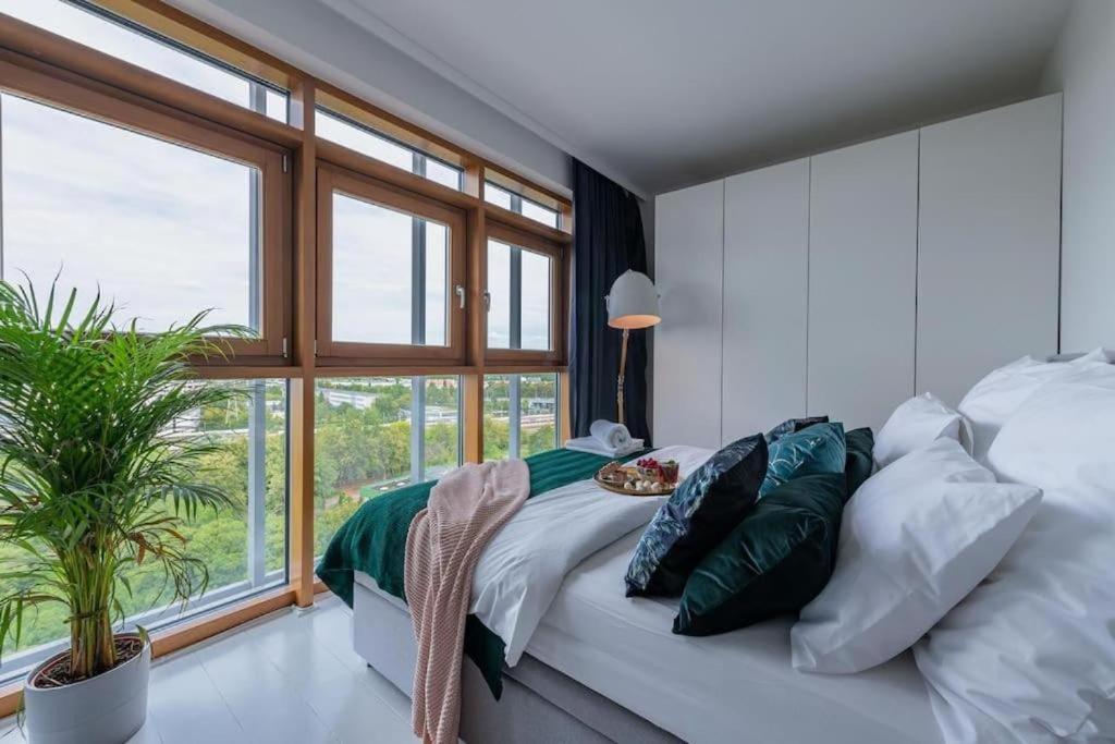 Central Warsaw Apartment - Great Location - City View- Slominskiego 외부 사진